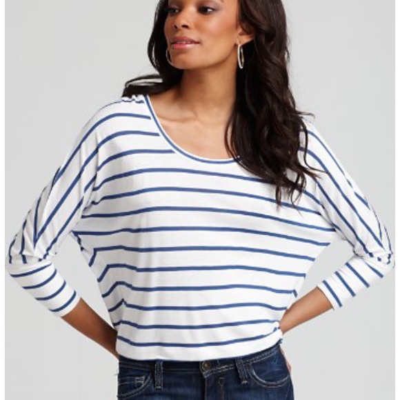 BCBGMaxAzria Tops - BCBG Willa Striped Dolman Top